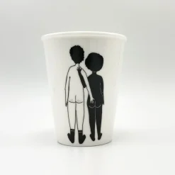 cup "white man & black woman" - helen b