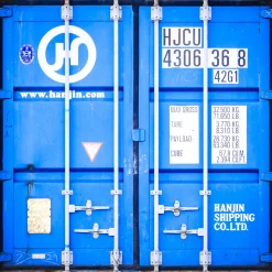 Foto "Container blau" 10x10 - Kila