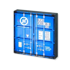 Foto "Container blau" 10x10 - Kila