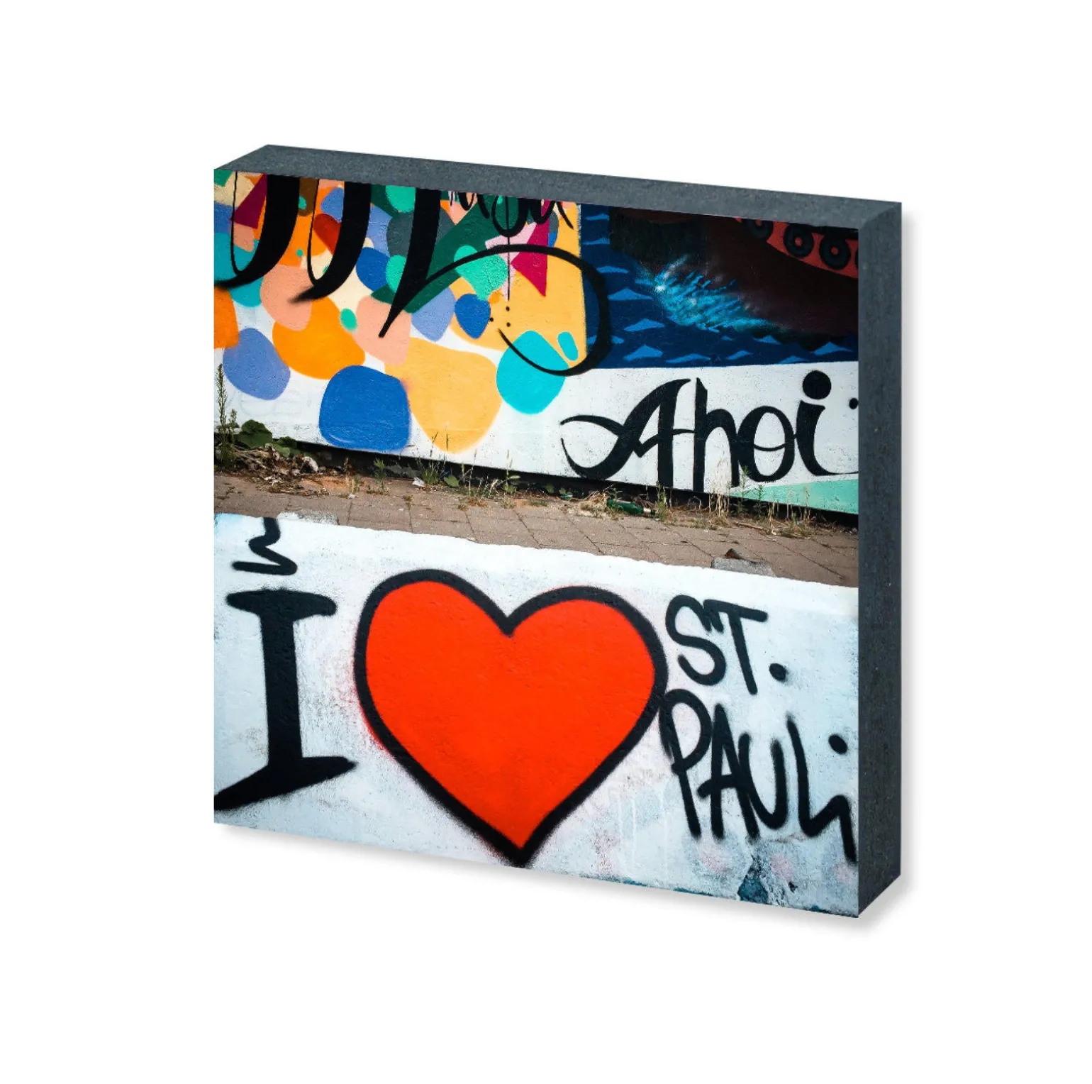Foto "I Love St. Pauli" HH-146 10x10 - Kila