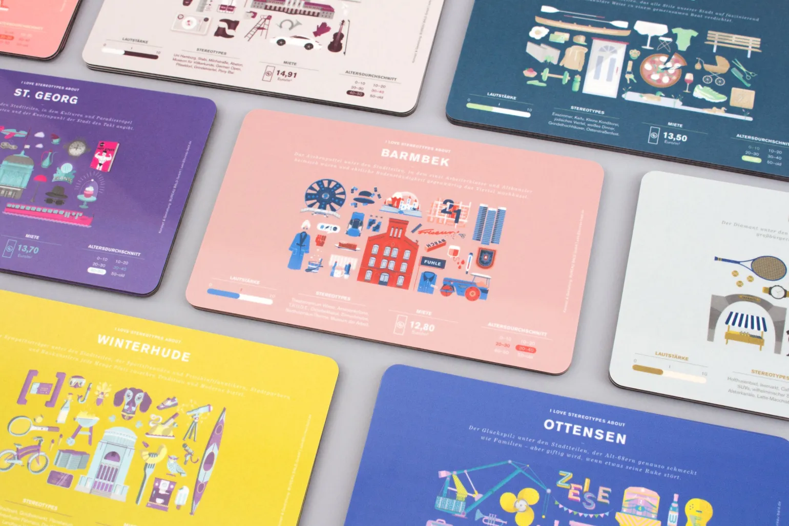 Frühstücksbrett "Barmbek" - Bureau Bald