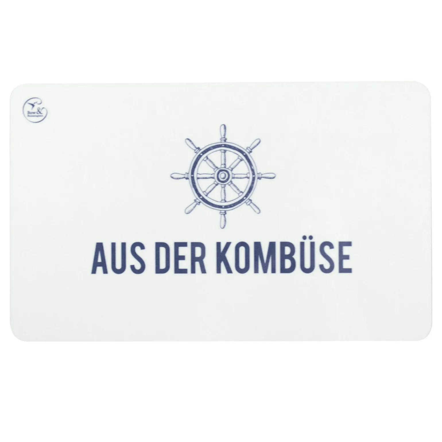 Frühstücksbrettchen "Aus der Kombüse" - bow & hummingbird