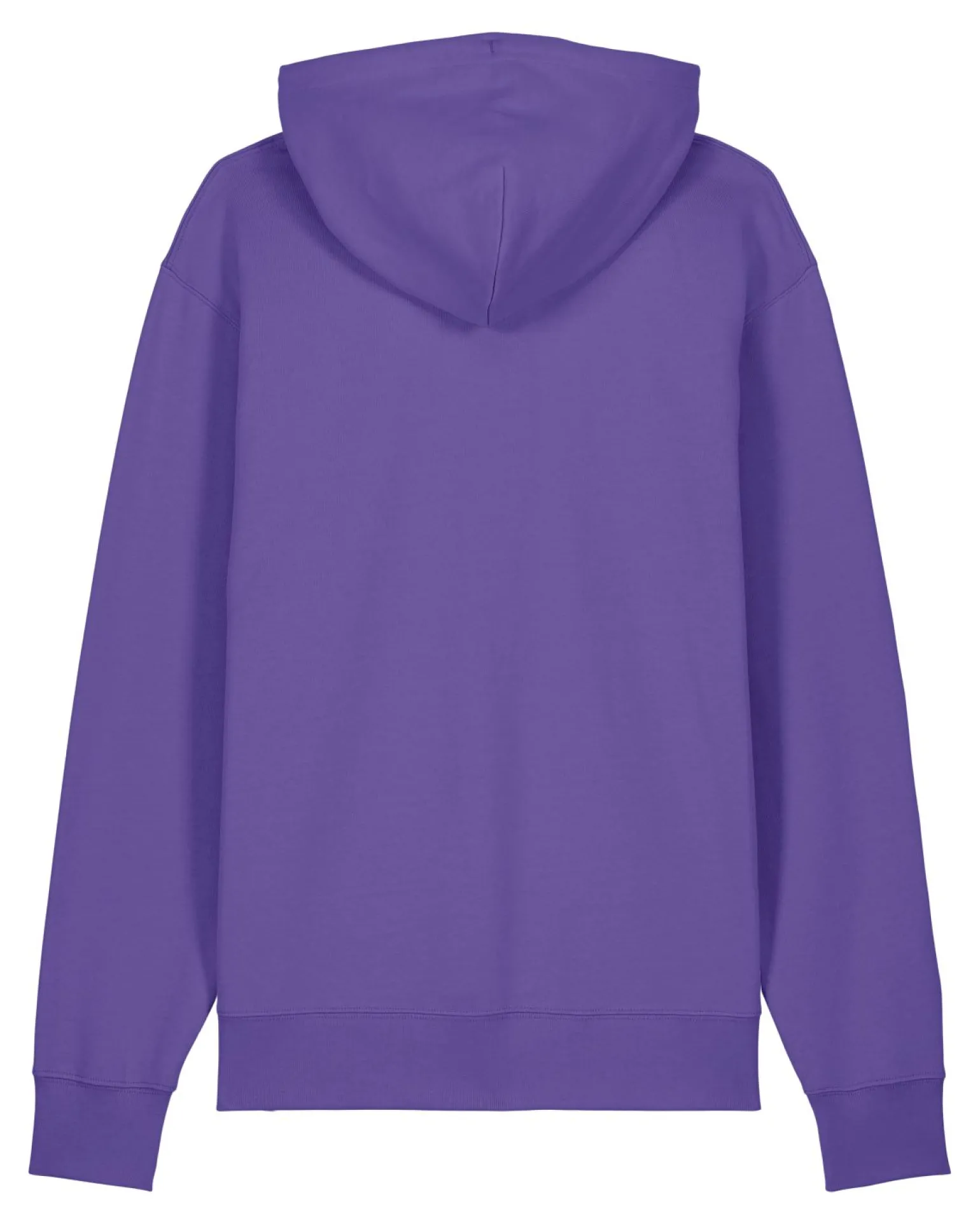 Hoodie "Moin" Purple Love/Neonorange