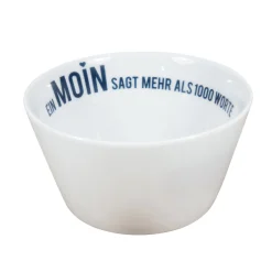 Porzellanschale "Moin" - bow & hummingbird