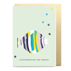 3D KLAPPKARTE "Fisch" - not the girl who misses much