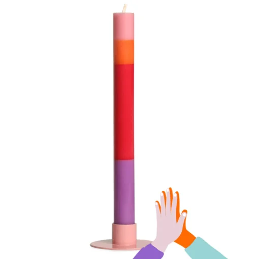 KERZE Freundschaft - not the girl who misses much